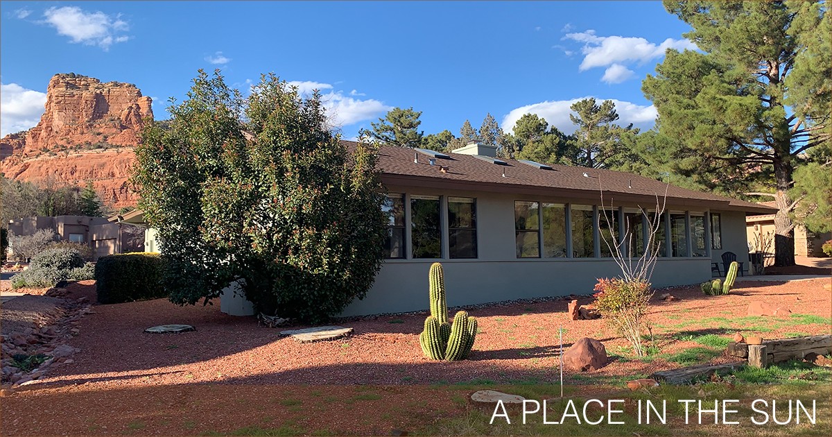 A Place in the Sun: Master Bedroom Suite- Sedona Vacation Rental :: Red ...