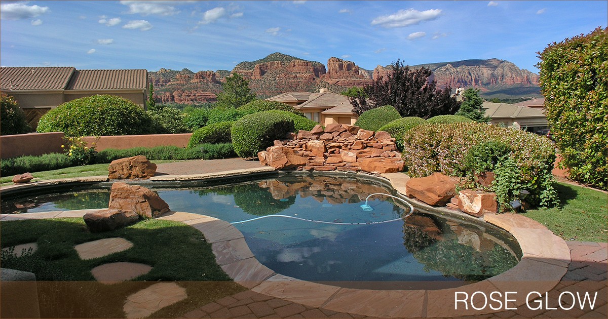 Rose Glow: Master Bedroom Suite- Sedona Vacation Rental :: Red Rock Realty